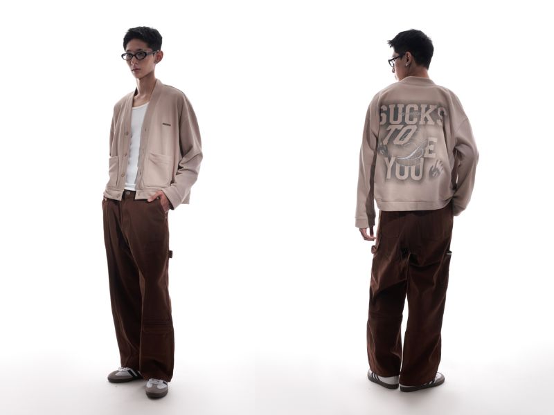 Áo cardigan nam hades