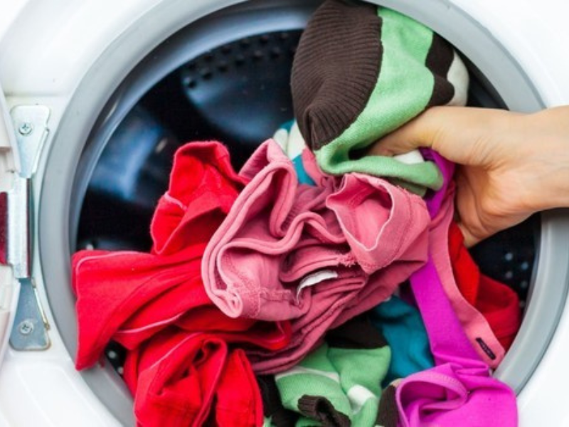 Avoid Washing With Multi-Colored Clothes