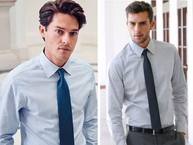 Những lưu ý khi chọn cà vạt màu xanh