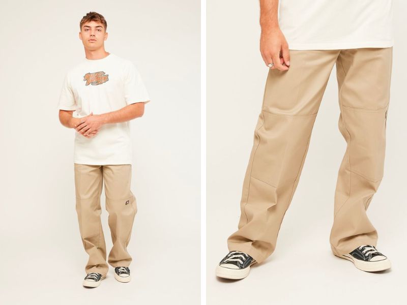 Form quần dickies 85-283 phù hợp với phong cách streetwear 