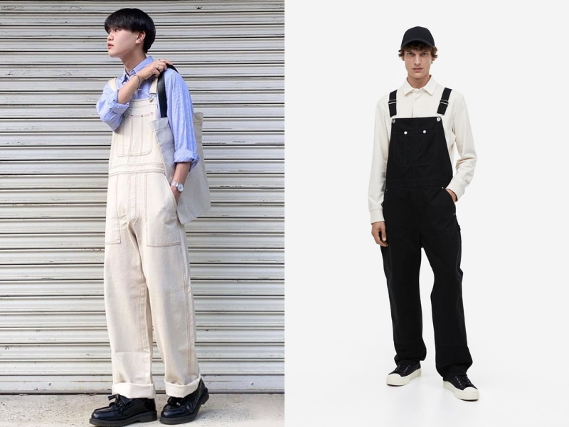 Matching Men'S Overalls With Shirts