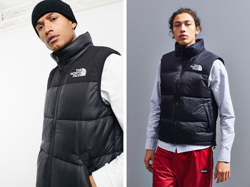 Áo phao gile từ thương hiệu toàn cầu The North Face