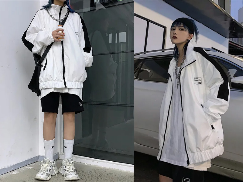 Áo khoác dù Ulzzang Unisex Yinxx