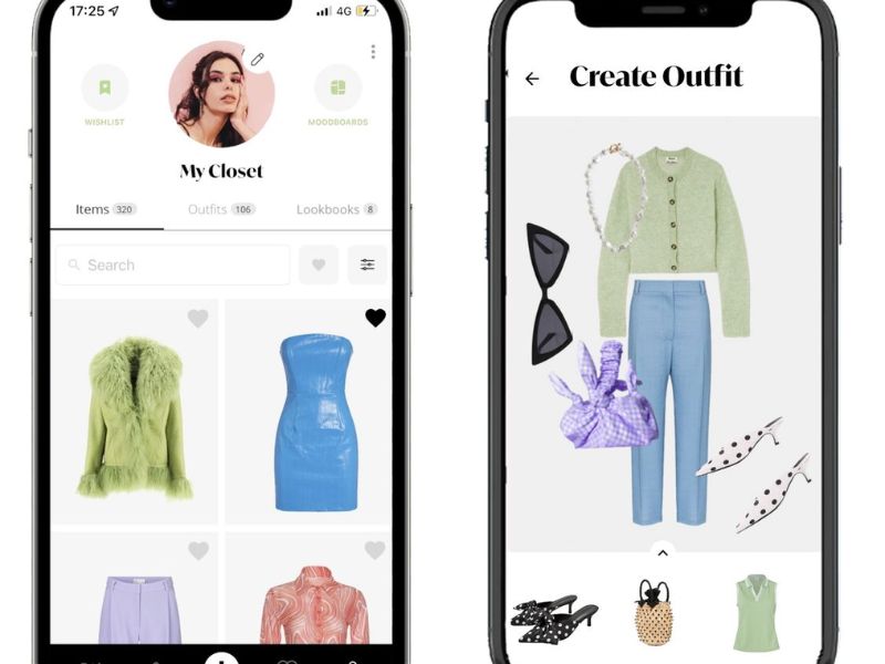 Với ứng dụng phối đồ XZ (Closet), người dùng có thể chọn nhiều kiểu dáng, mẫu mã quần áo