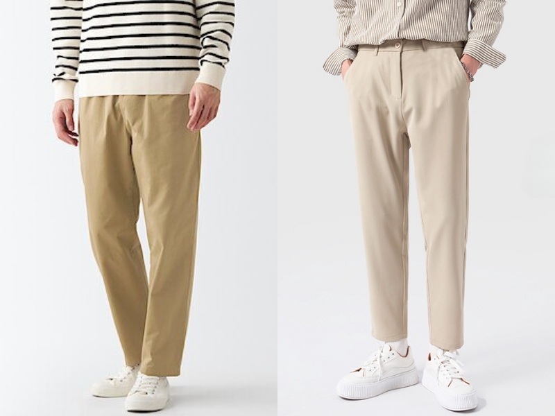 Quần Baggy Chinos (quần ống đứng)