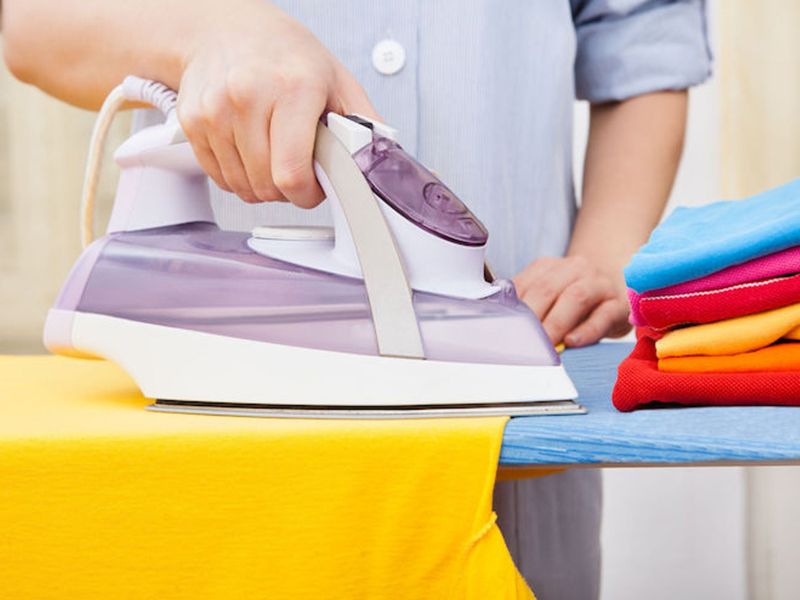 Khắc phục khi quần áo ủi bị bóng đối với vải sợi bông