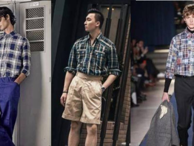 Phong cách Preppy lịch lãm với áo sơ mi kẻ caro