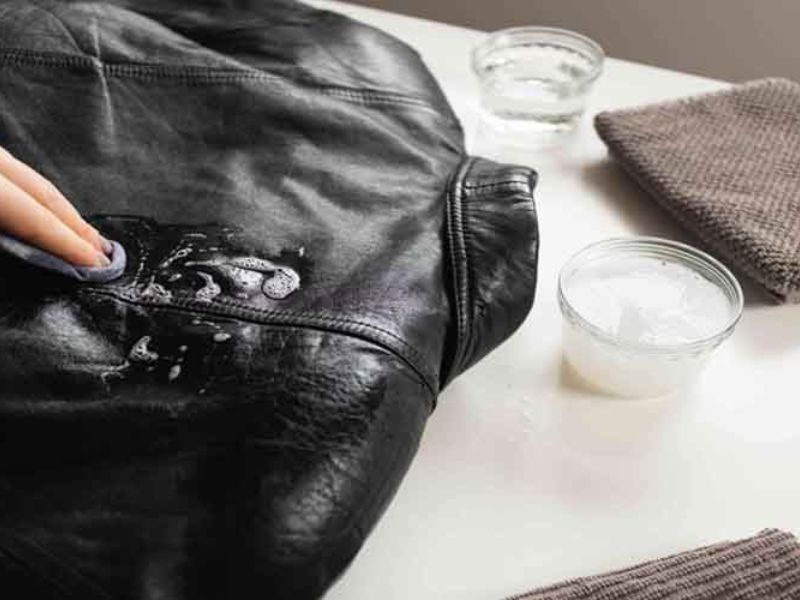 Treat Stains On Leather Jackets With Cooking Oil