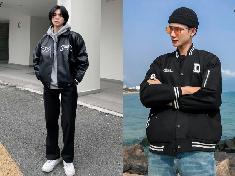 Bomber Jacket Davies - Mẫu áo khoác local brand uy tín