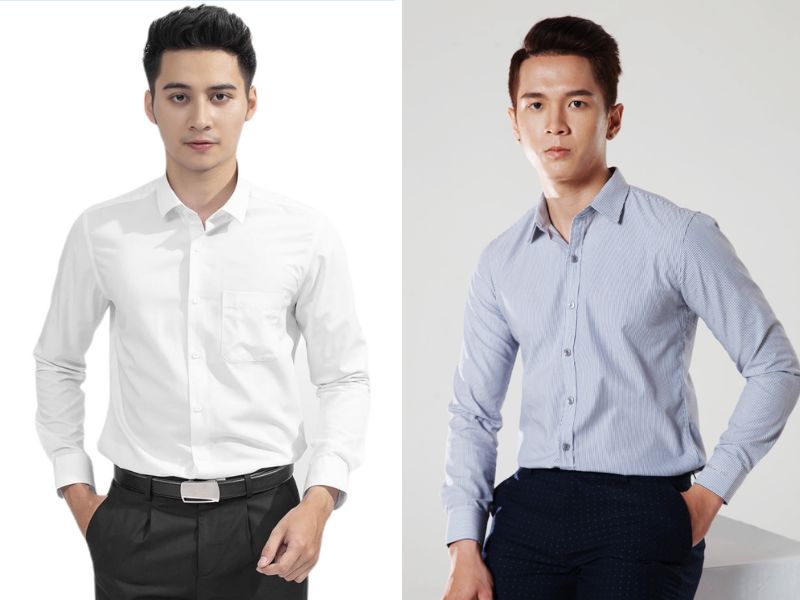 A-Z cách chọn áo sơ mi nam Slim fit đẹp vừa vặn, tôn dáng cho chàng