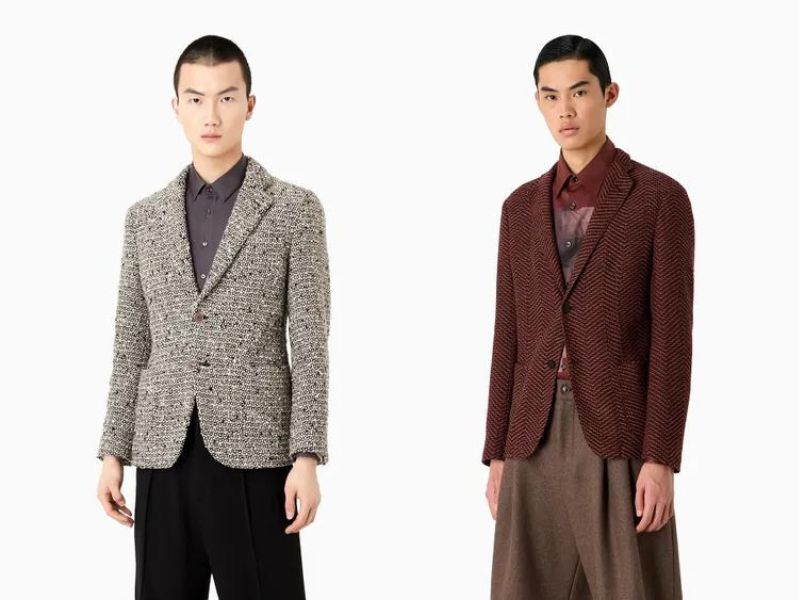 Áo vest demi nam hàng hiệu Armani