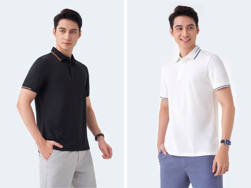 Áo polo làm từ vải oxford