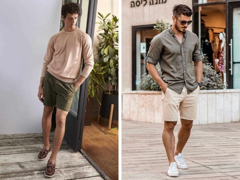 Quần short nam Chinos - Mẫu quần short nam Hàn Quốc được yêu thích nhất