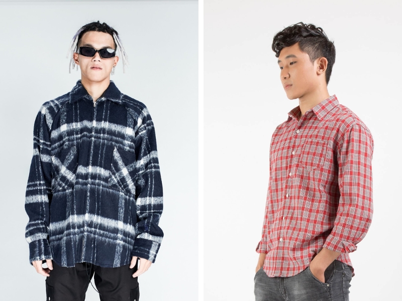 Shop áo flannel chất lượng - Peace United Streetwear (PUSW)