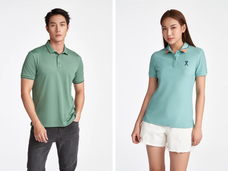 Local brand Polo nam Couple TX