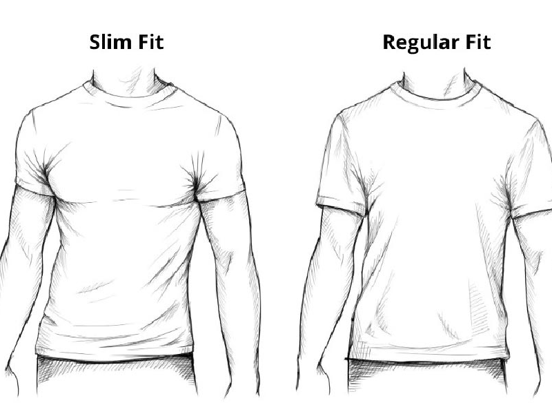 Nên chọn áo form Regular fit hay Slim fit?
