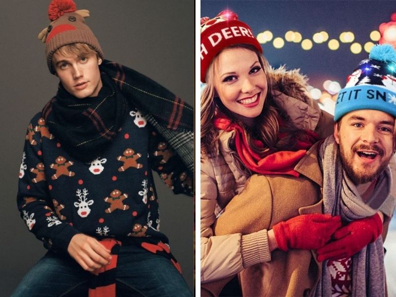 Các item mũ len beret cực hot trong mùa Noel