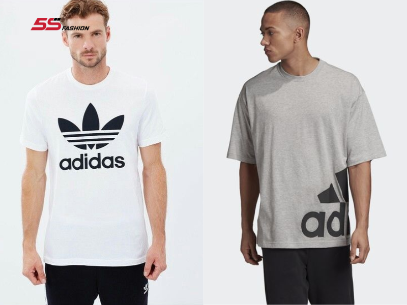 Những chiếc áo thun thể thao từ thương hiệu Adidas luôn được ưa chuộng