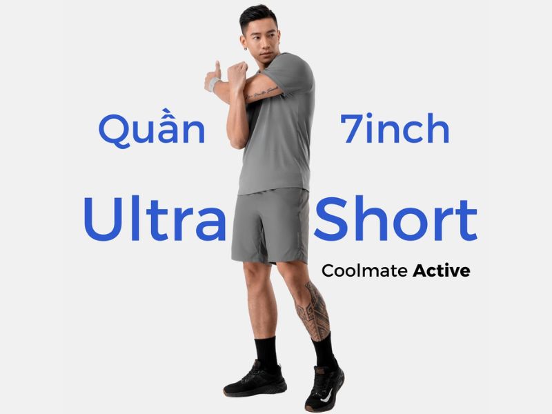 Quần Short nam Ultra Pro Coolmate