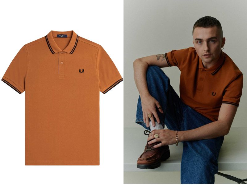 Áo thun Polo nam chính hãng The Twin Tipped - Fred Perry