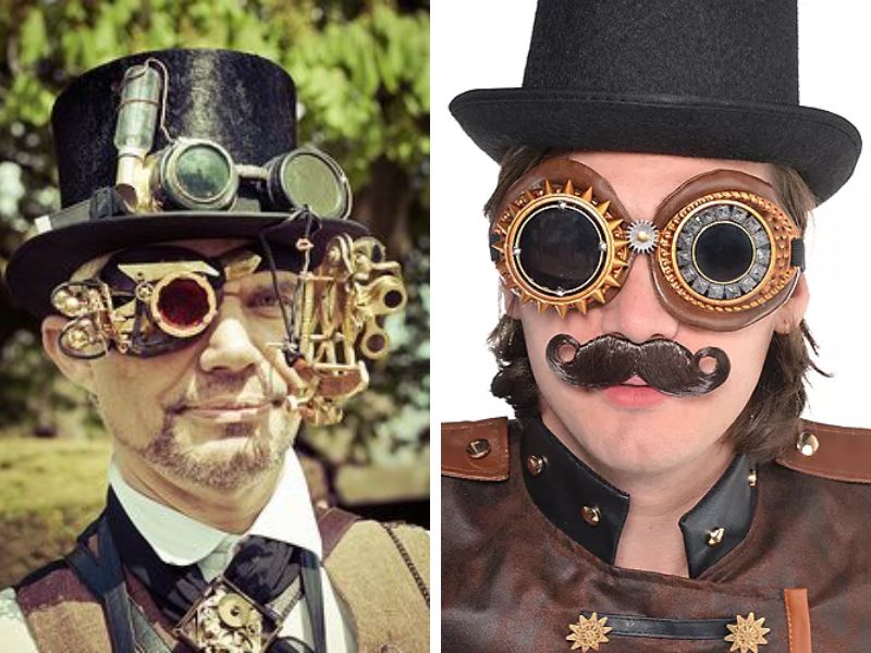 Kính bảo hộ Steampunk