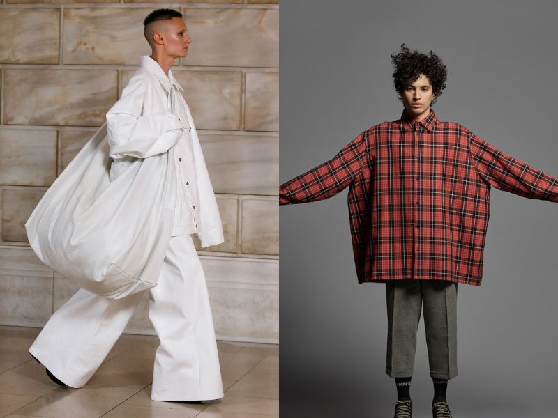 Oversized Clothes mang đến sự tự do, thoải mái cho người mặc 