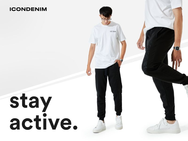 Quần jogger nam từ thương hiệu Icondenim