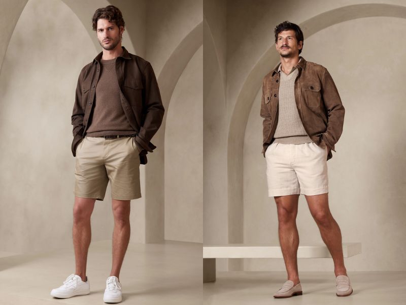 Những Outfit Phối Đồ Áo Thun Với Quần Short Nam Chưa Bao Giờ Lỗi Thời