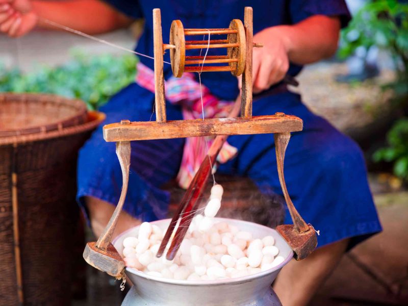 Wet Silk Fabric Production Process