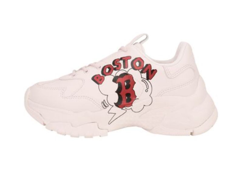 Giày MLB Big Ball Chunky Boston Logo Đỏ