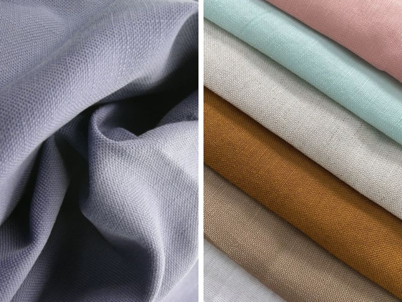 Vải cotton và vải linen