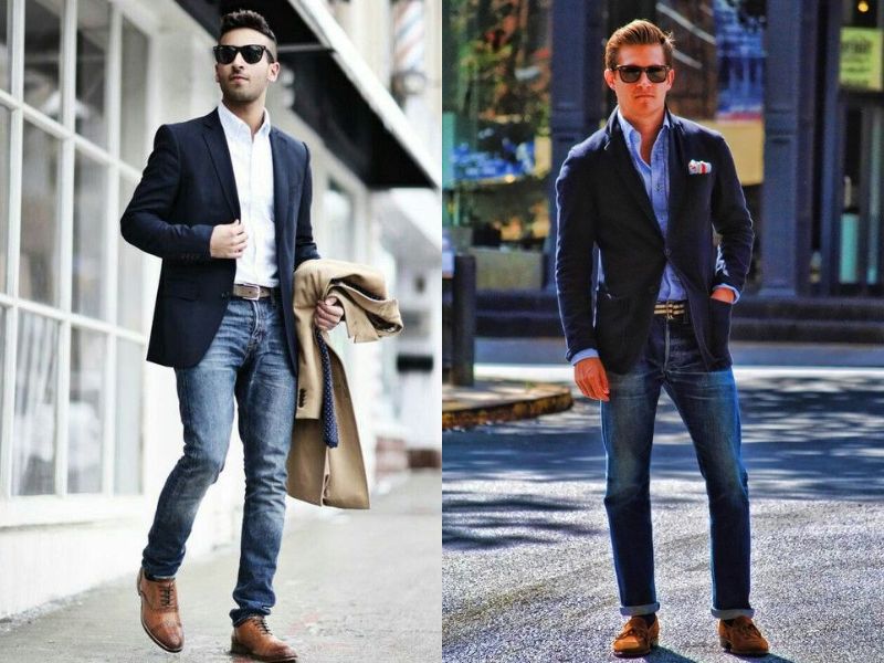 Khi kết hợp quần jeans cùng vest sẽ giúp bạn trông thật phong cách