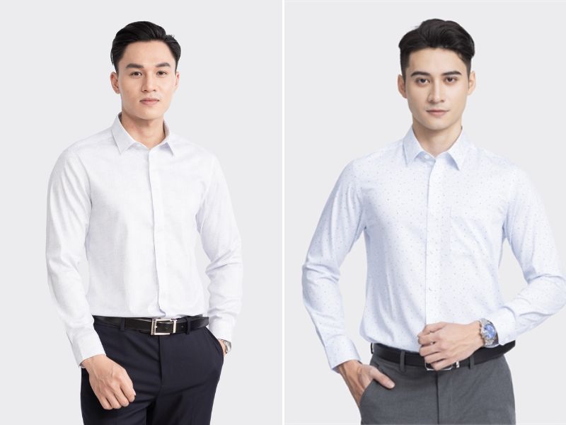 Hướng dẫn cách phối đồ với áo sơ mi nam Slim fit tôn dáng cực đẹp