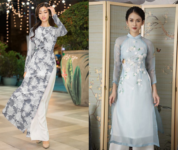 Some Ao Dai Models Are Made From Extremely Elegant Chiffon Fabric.