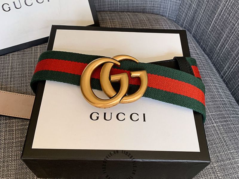 Thắt lưng vải nam Gucci