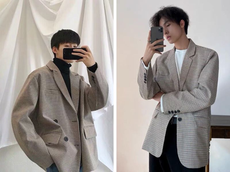 Áo Blazer tạo phong cách cool ngầu