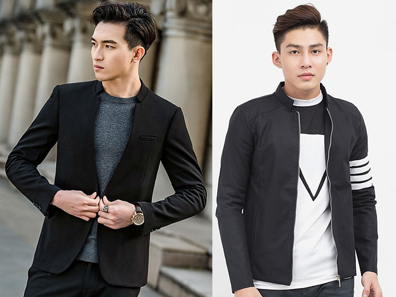 Áo khoác vest dáng dài kiểu đầm cột dây phong cách Hàn Quốc