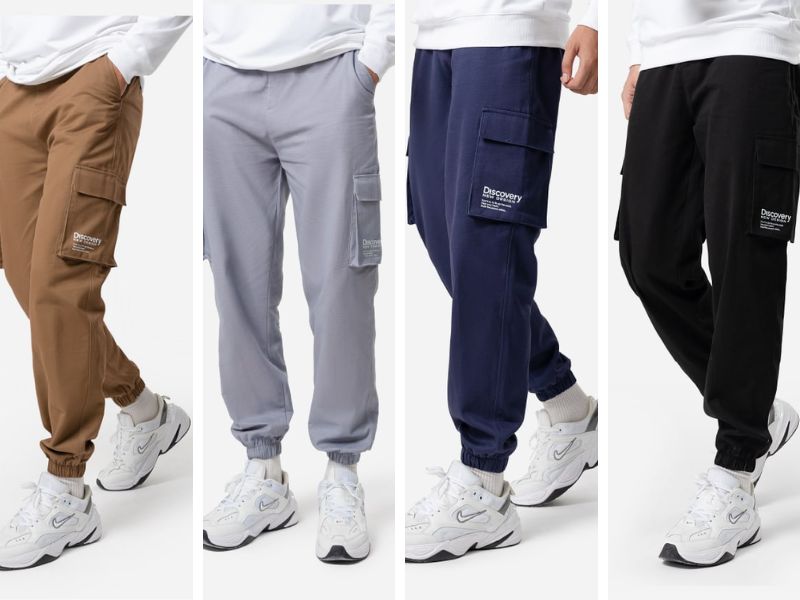 Quần jogger nam túi hộp AVIANO 4 màu trẻ trung