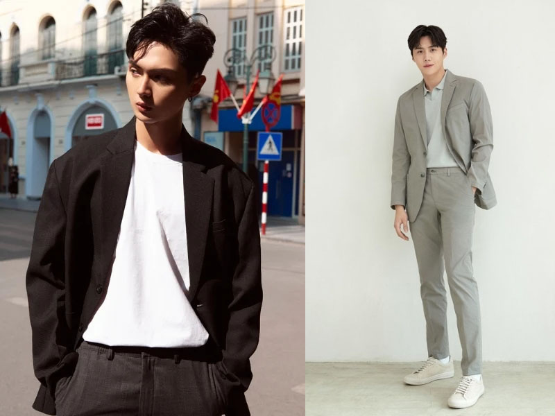 Xu hướng thời trang Hàn Quốc với áo khoác blazer chưa bao giờ là lỗi thời cho các chàng