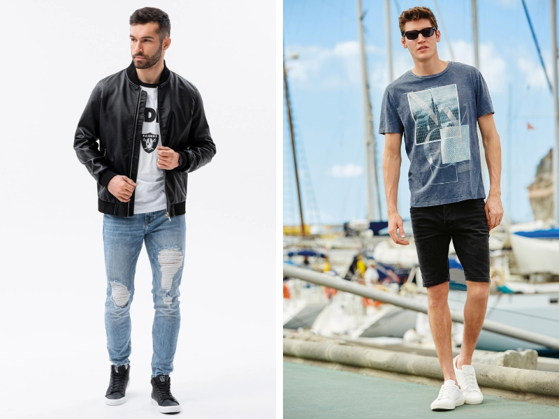 Những cách phối đồ đậm chất "street style" dành cho chàng