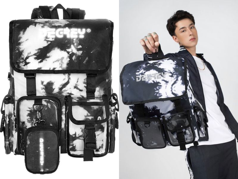 Balo trong suốt Degrey TieDye Backpack là một sản phẩm độc đáo