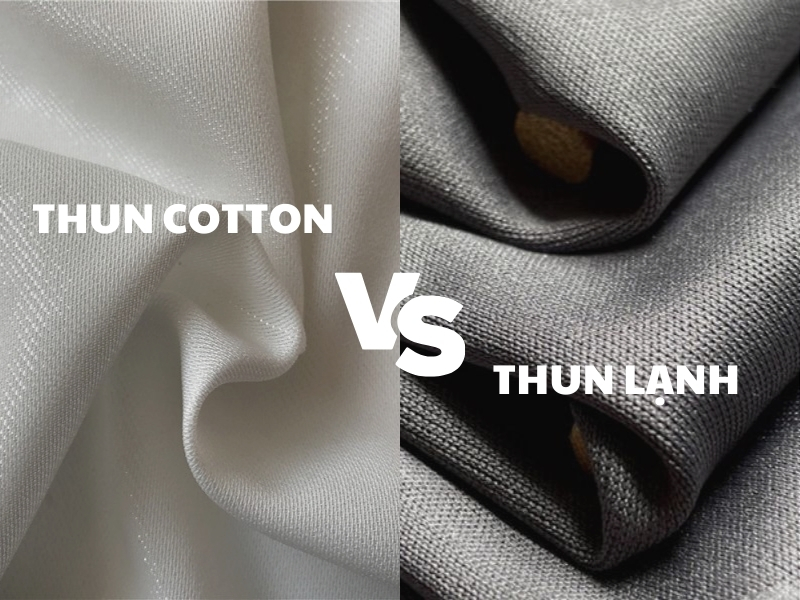 Cách phân biệt vải thun lạnh và thun cotton cực kỳ đơn giản