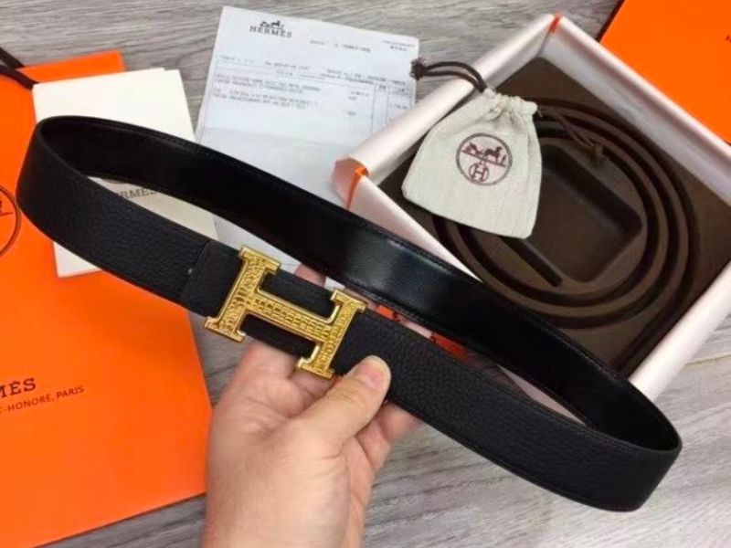 Thắt lưng nam chữ H Hermes H Buckle