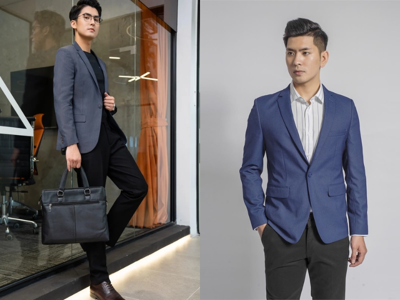 Thể hiện phong cách thời trang nam tuổi 40 qua set Blazer  