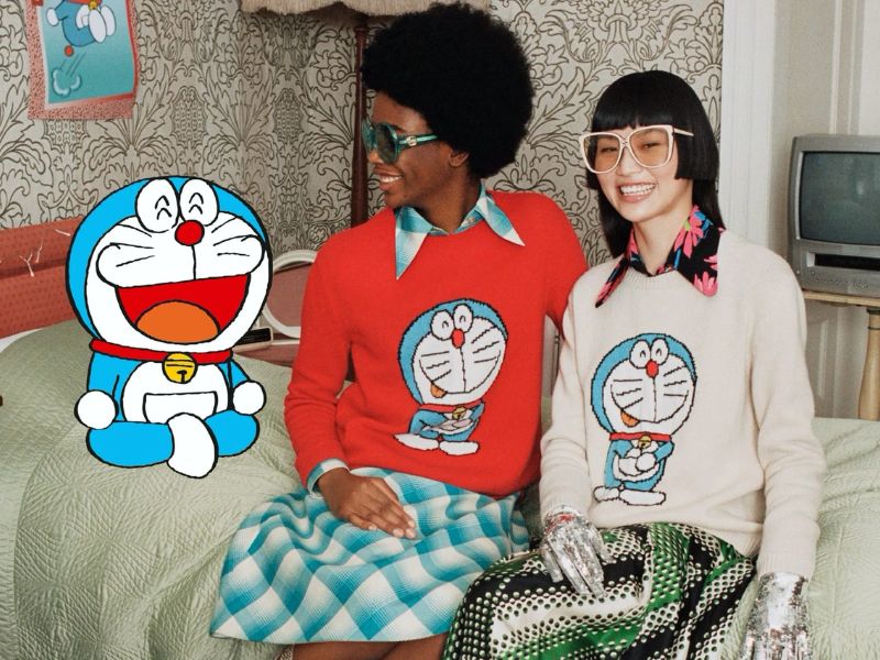 Nhân vật hoạt hình Doraemon qua các thiết kế của Gucci