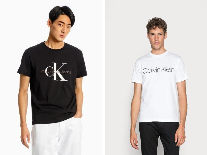 Thương hiệu áo thun hàng hiệu nam Calvin Klein 