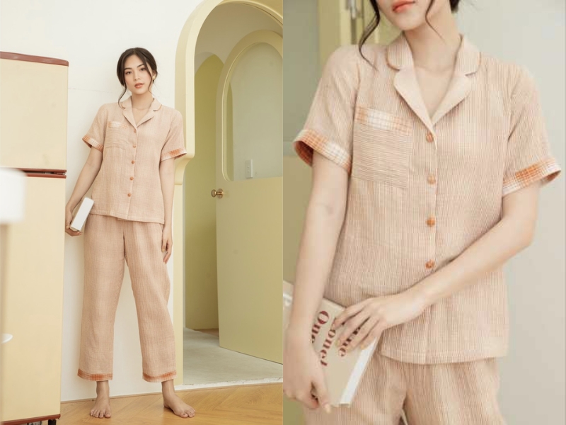 đồ ngủ vải Muslin