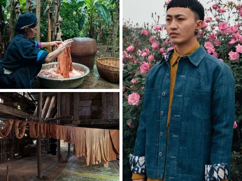 Sản xuất từ nguyên liệu và kỹ thuật truyền thống của Việt Nam
