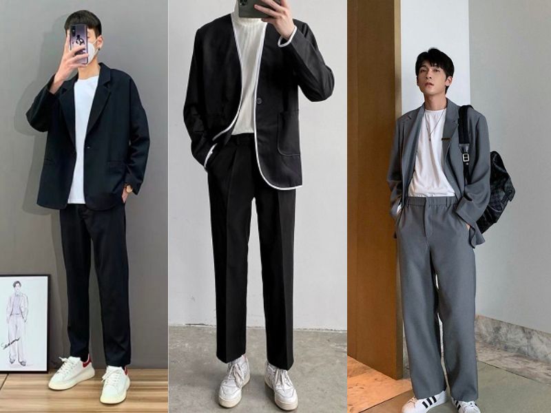 Quần tây nam phối cùng áo Blazer vừa mang dáng vẻ lịch lãm, chỉn chu vừa mang dáng vẻ trẻ trung năng động phù hợp với phong cách thời trang hiện đại 