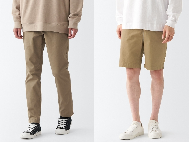 Shop quần chinos nam Hà Nội - Muji